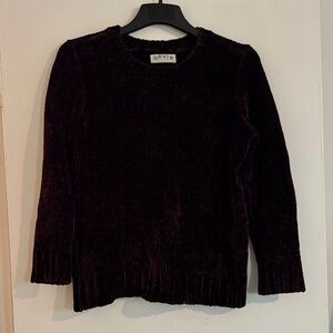 Orvis Women's Rich Plum Crew Neck Sweater